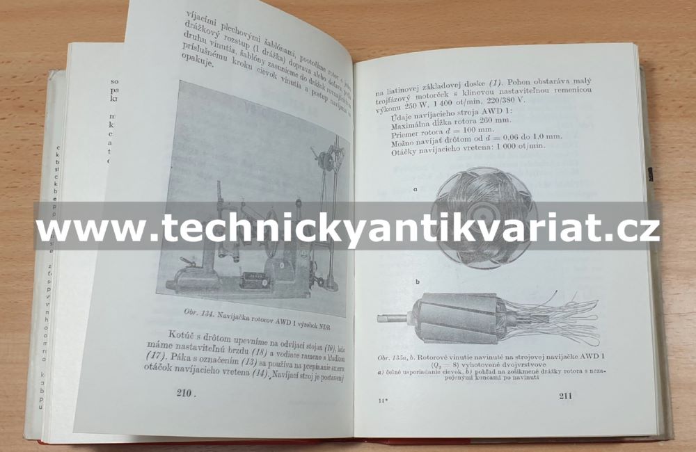 Opravy vinutí malých elektromotorov - Rudolf Lisáček (1968)