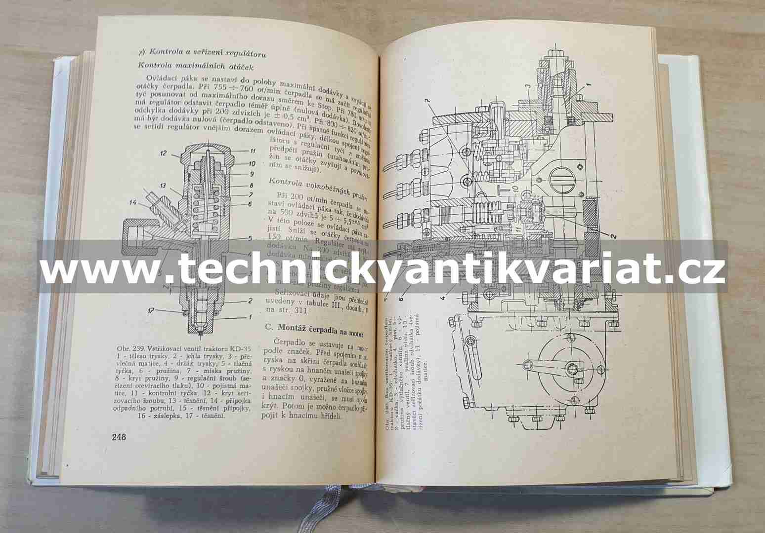 Teorie zkoušení a údržba palivové soustavy vznětových motorů - Radko Sáblík (1961)