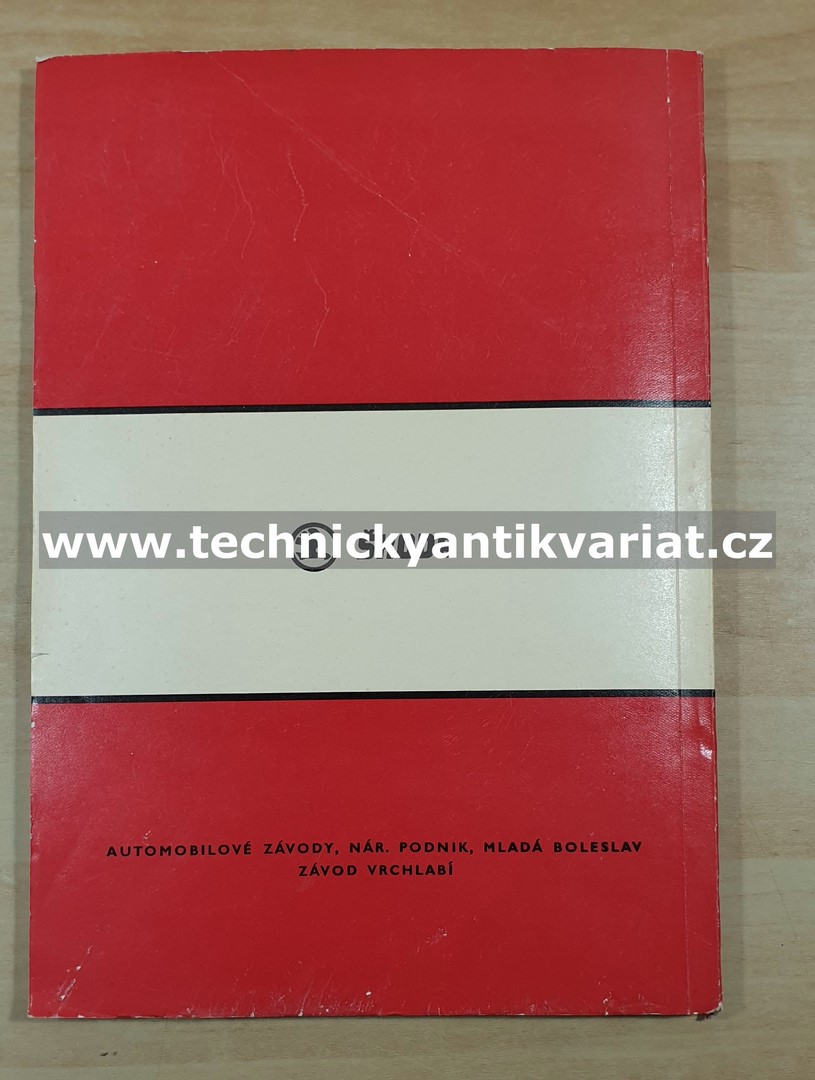 Škoda 1203 VAN, MINIBUS, AMBULANCE, COM, ROL - seznam náhradních dílů (1974)