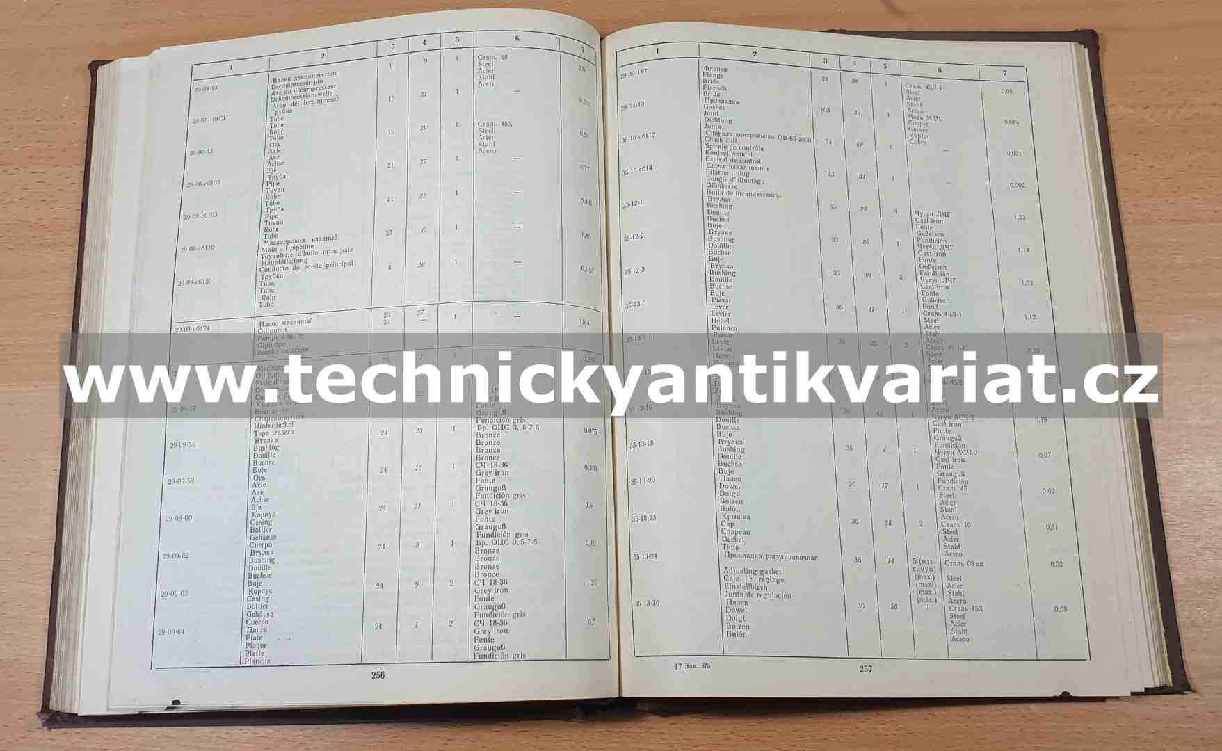 Traktor T130 - katalog náhradních dílů 
