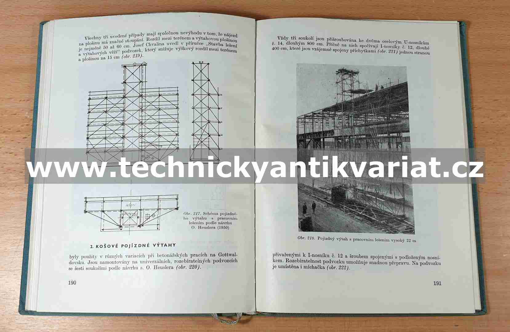 Trubková lešení a pomocné trubkové lešení - J. Koubek, M. Hurych (1963)