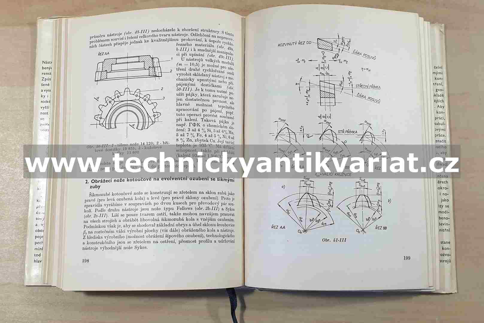 Konstrukce nástrojů pro výrobu čelních ozubených kol - Stanislav Švec (1965)