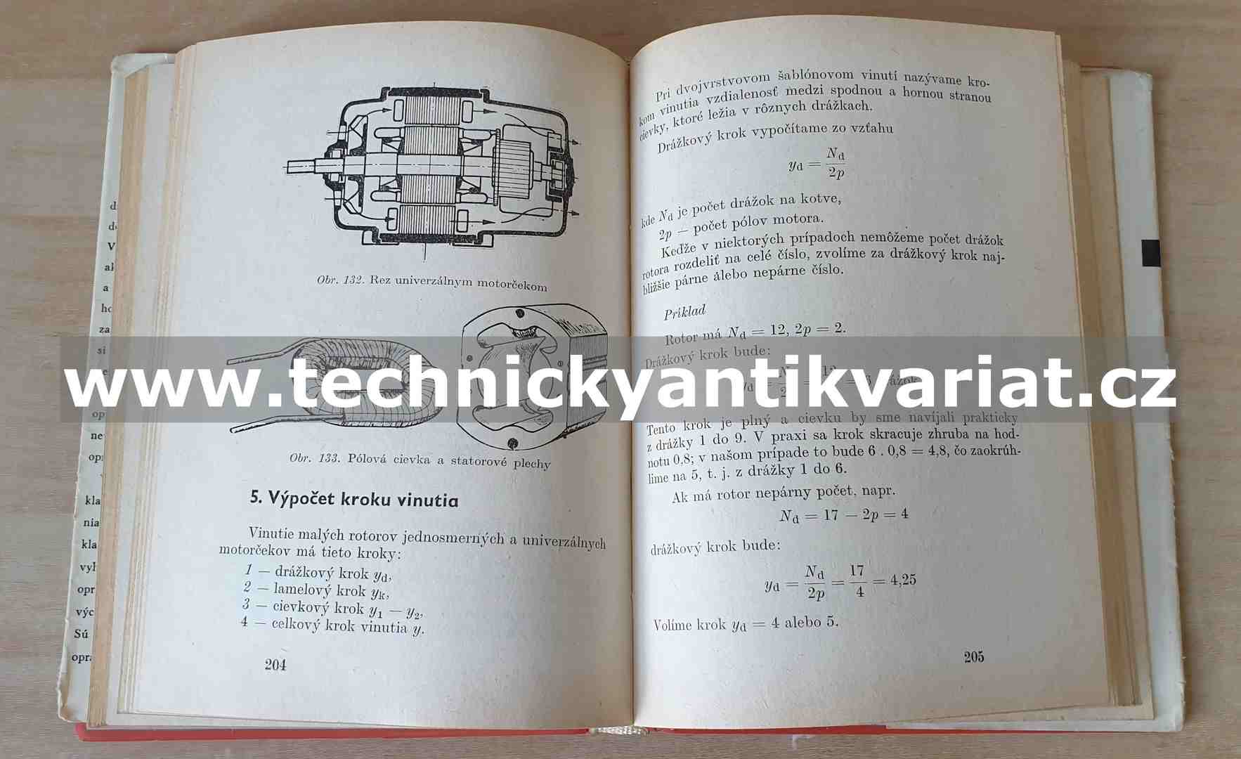 Opravy vinutí malých elektromotorov - Rudolf Lisáček (1963)