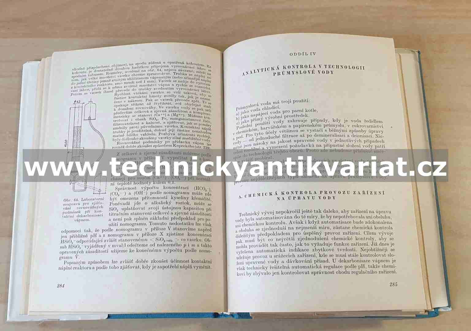 Chemický rozbor průmyslových vod - Vladimír Fahnrich (1955)