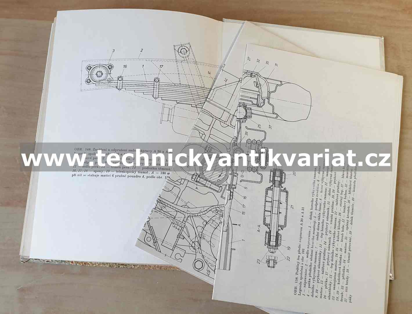 Avia A30, A15, A20, A31, A21 - údržba, obsluha a opravy - Trpkoš (1985)