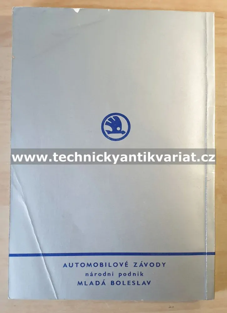 Škoda 105 120 130 Garde Rapid - dílenská příručka (1984)