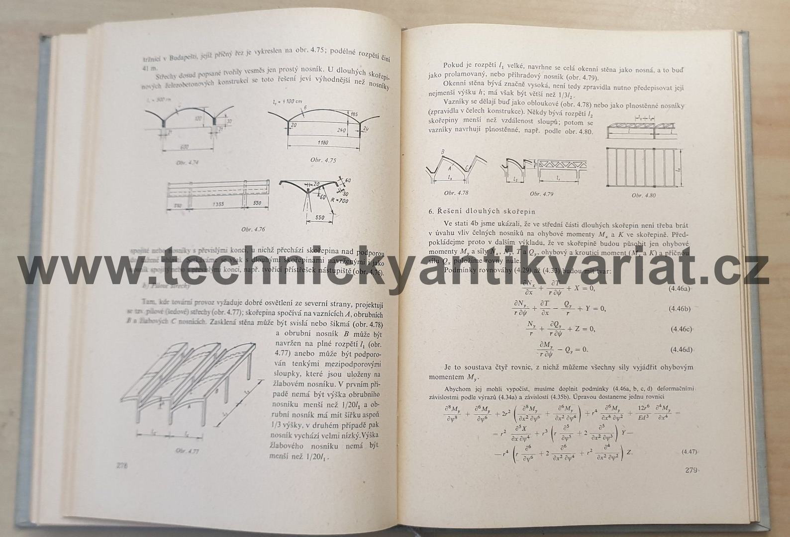 Betonové konstrukce pozemních staveb II A - Jílek, Šmerda, Grenčík, Novák (1967)
