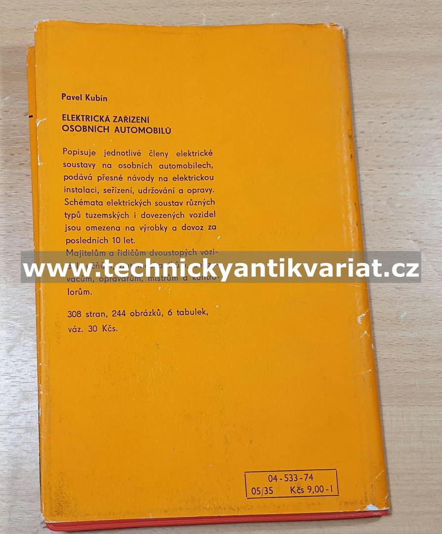 Akumulátory motorových vozidel - Josef Khol (1974)