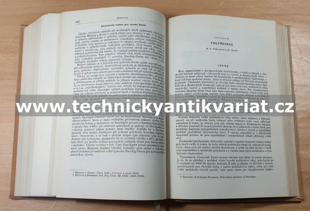 Základní pochody organické synthesy - Groggins (1958)