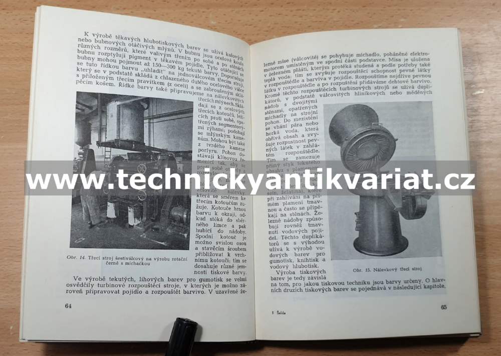 Tiskové barvy, materiály a chemikálie pro reprodukční fotografii II. - Lankaš, Čermín, Bureš, Gilberg (1956)