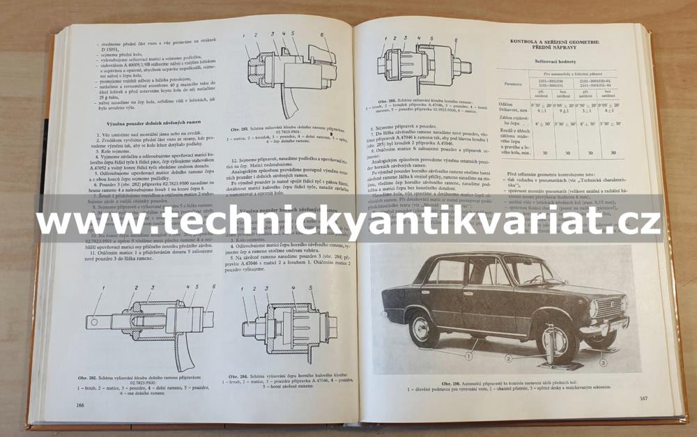 VAZ 2101, 2102, 2103 - dílenská příručka