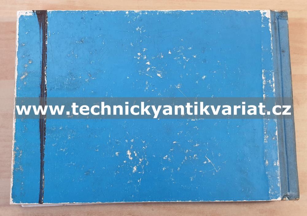 Avia A21, A21F - katalog náhradních dílů (1987)