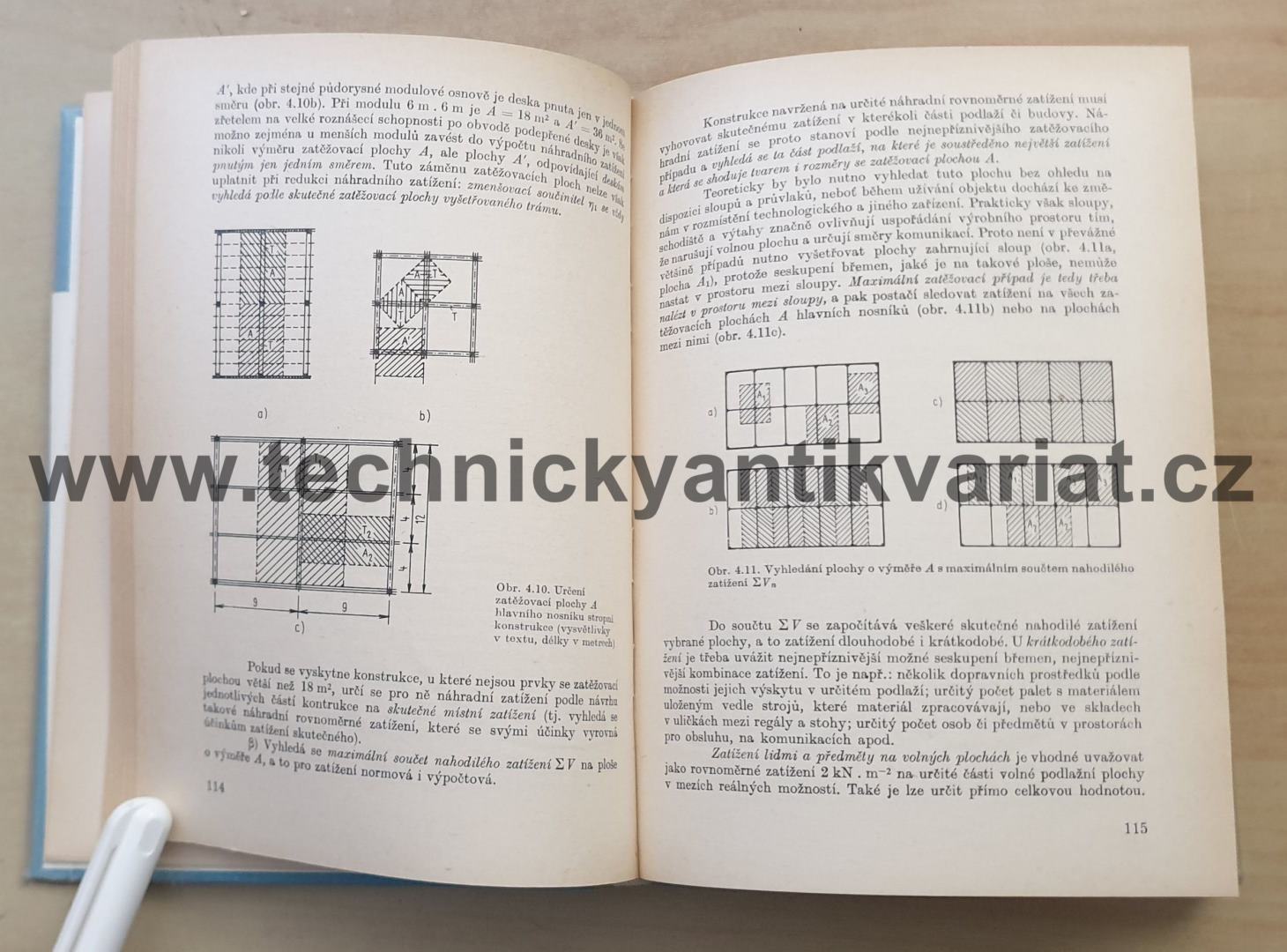 Zatížení stavebních konstrukcí - Tichý (1987)
