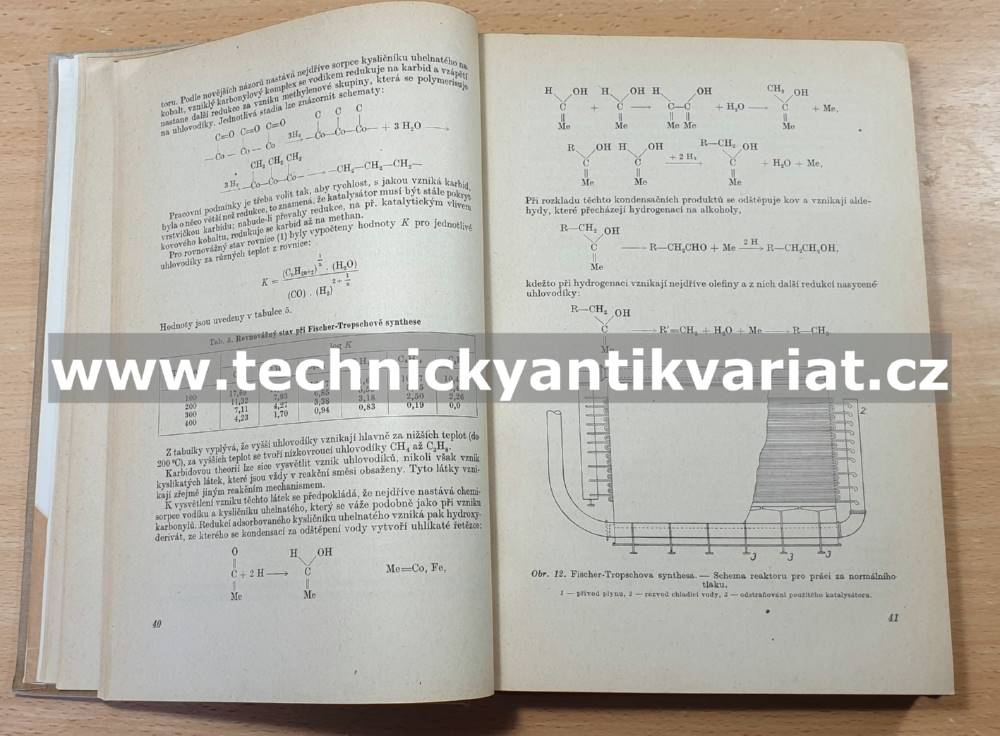 Organická technologie I. - Viktor Ettel (1955)