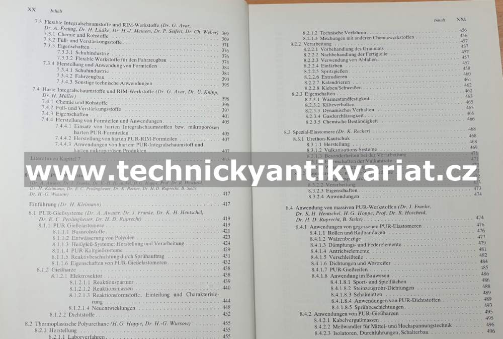 Kunststoff Handbuch 7 Polyurethane - Becker, Braun (