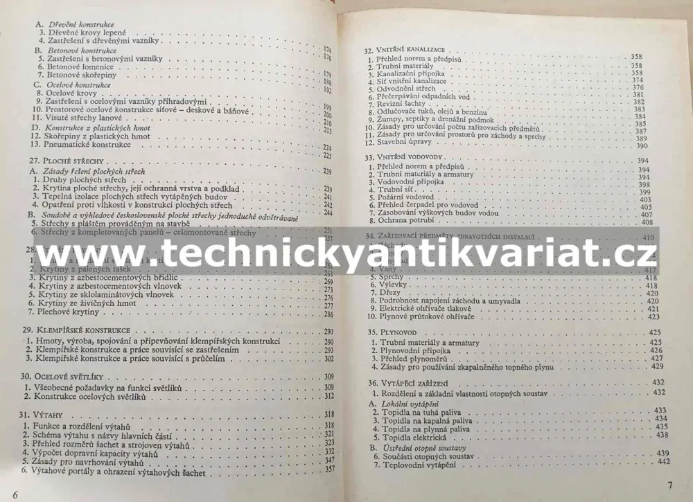 Konstrukce pozemních staveb I.II. (1971)