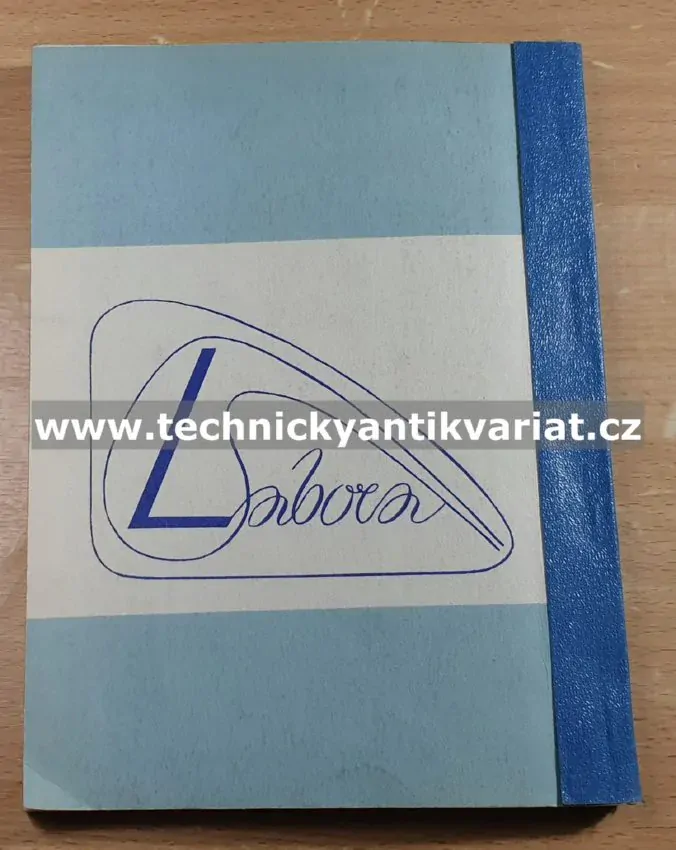 Katalog laboratorního skla II.díl - Foukačské sklo a zábrusová část