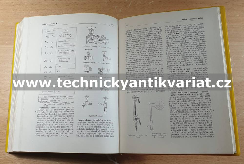 Stavebnicky náučný slovník I. Látky a dílce (1961)