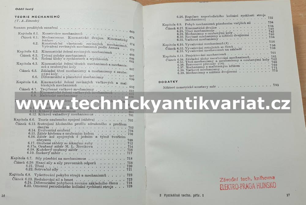 Fyzikálně technická příručka I. (1963)