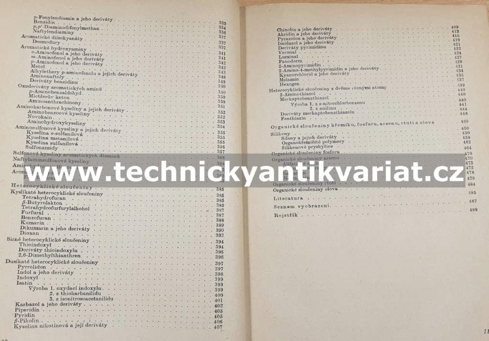 Organická technologie II. - Viktor Ettel (1956)