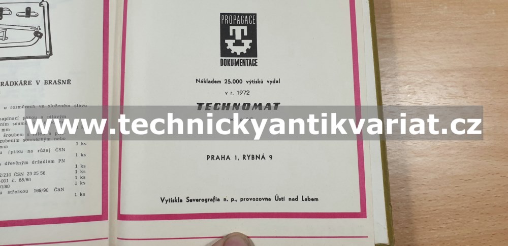 Technomat 101/3 nářadí (1972)