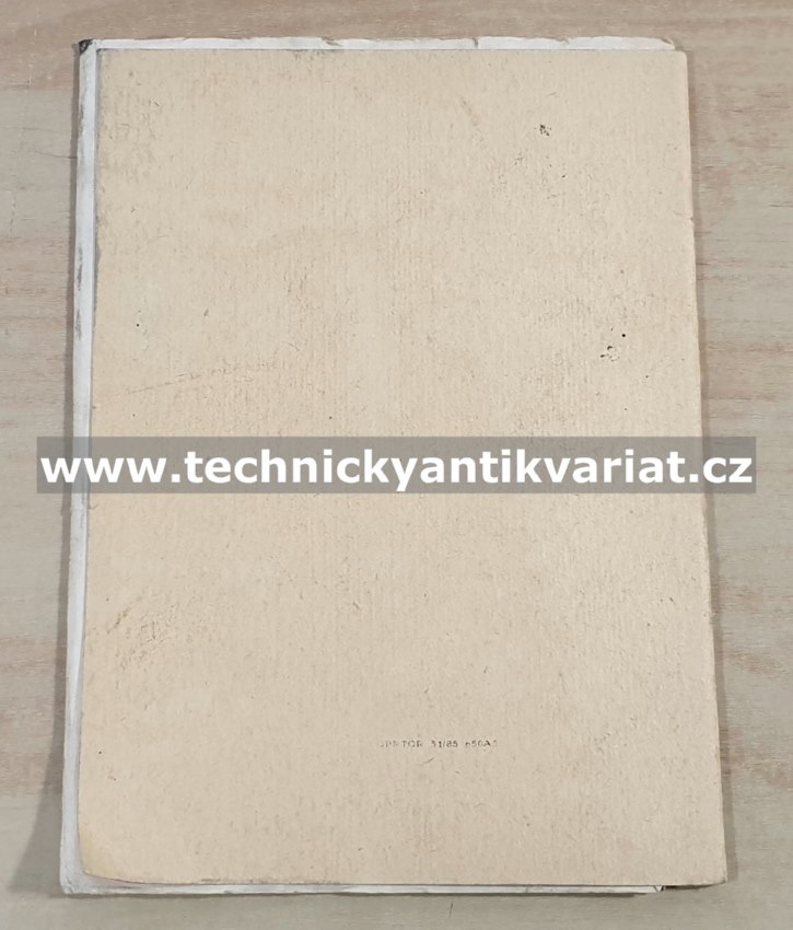 Sběrací ústrojí Z322 - návod, katalog (1985)