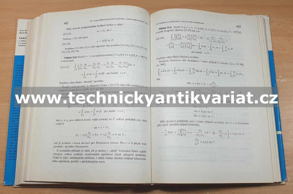 Variační metody v inženýrských problémech a v problémech matematické fyziky - Rektorys (1974)