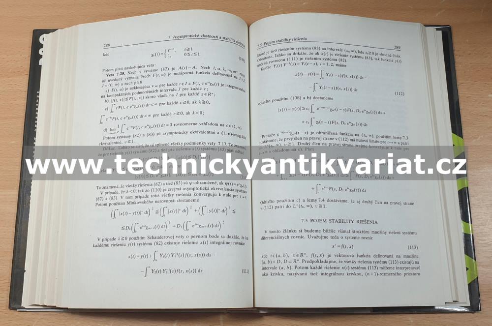 Obyčajné diferenciálne rovnice - Greguš, Švec, Šeda (1985)
