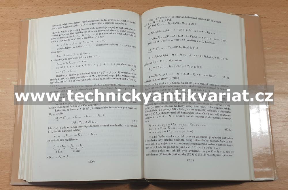 Statistické toleranční meze - Miloš Jílek (1988)
