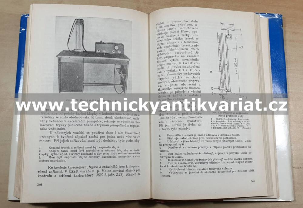 Opravy, zkoušení a seřizování motorových vozidel - Ivo Bernard (1973)