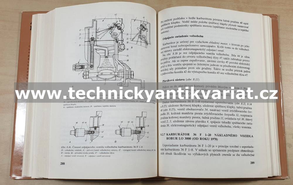 Automobilové karburátory - Muller (1989)