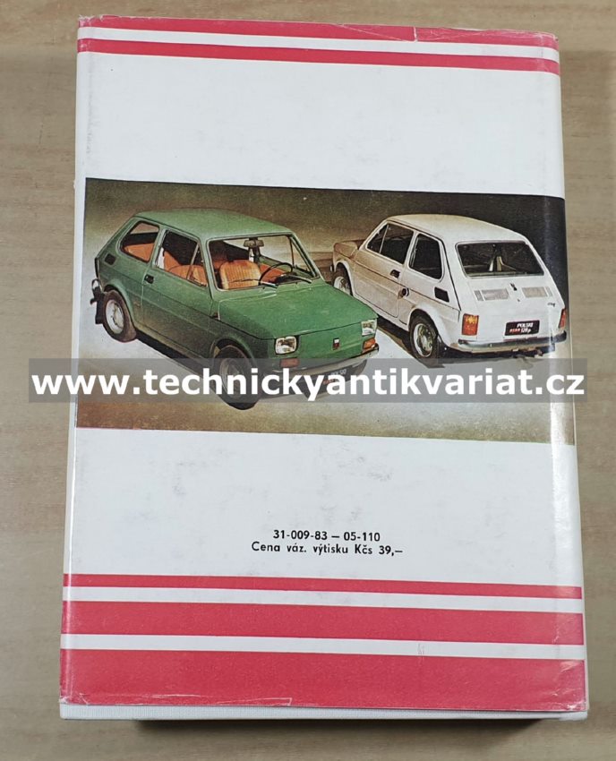 Polski Fiat 125P, 126P - popis, údržba a opravy (1983)