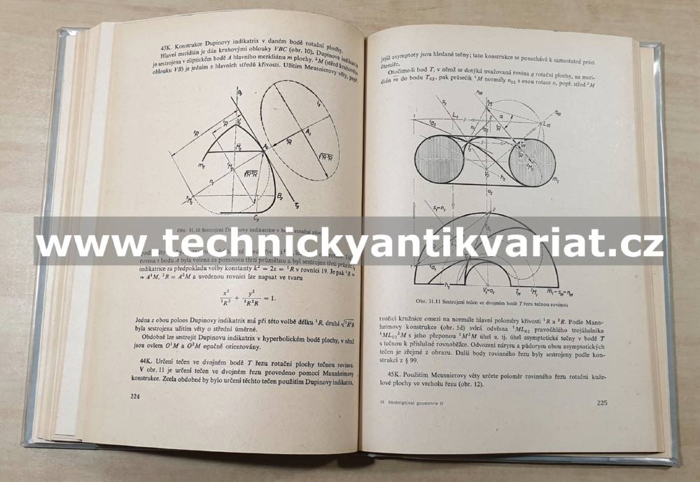 Deskriptivní geometrie II. - Piska, Medek (1966)