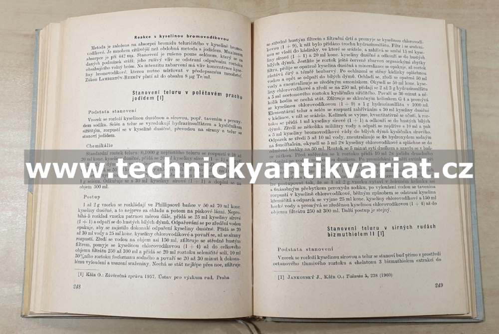 Příručka anorganické kolorimetrické analýzy - Dragomerický, Mayer, Michal, Řeřicha (1963)