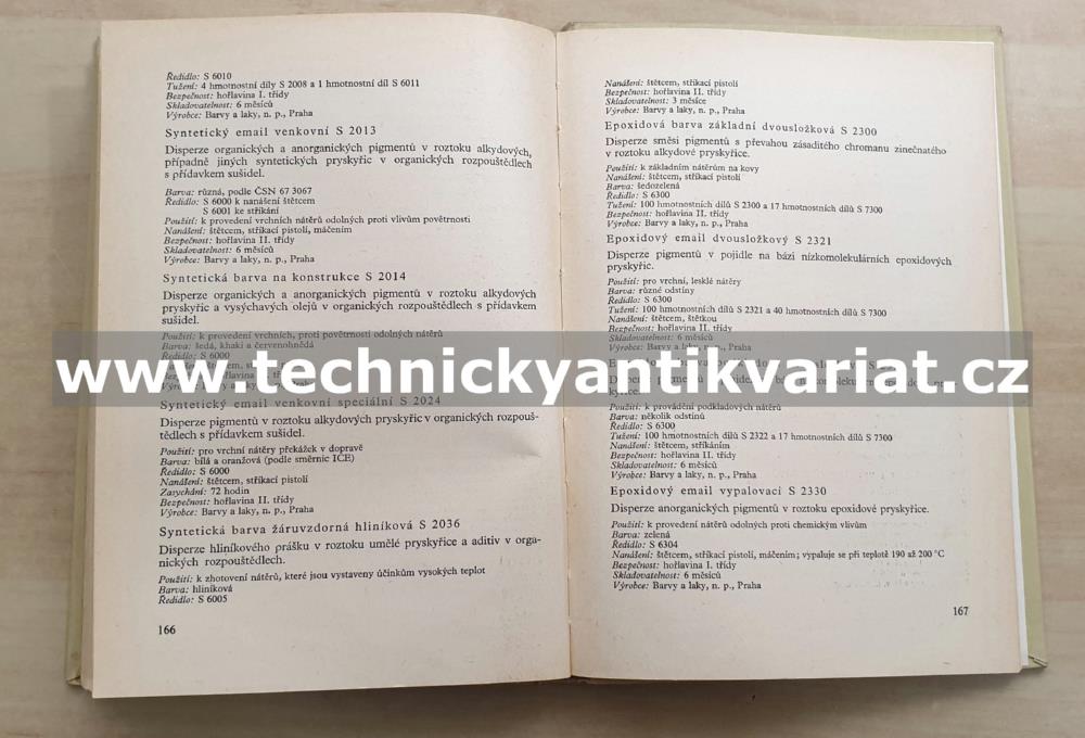 Speciální nátěry - Viktor Hořejší (1968)