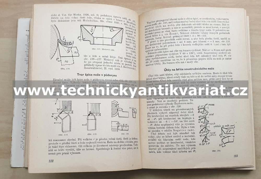Obráběcí stroje a nástroje - B. Dobrovolný (1950)