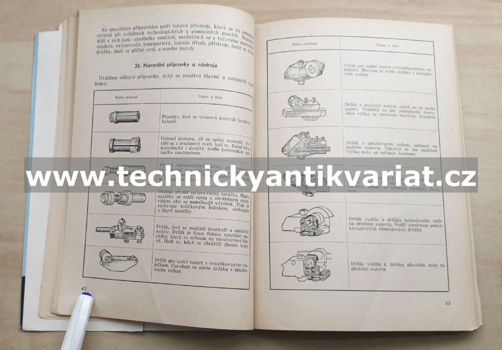 Seřizování soustružnických automatů - A.S.Šaškin (1952)