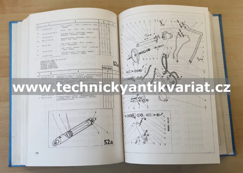 UN 053 - katalog súčiastok a náhradných dielov (1989)