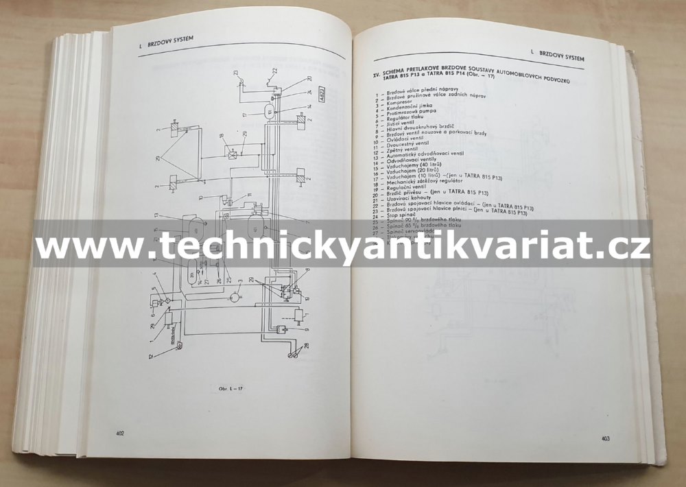 Tatra 815 - dílenská příručka (1983)