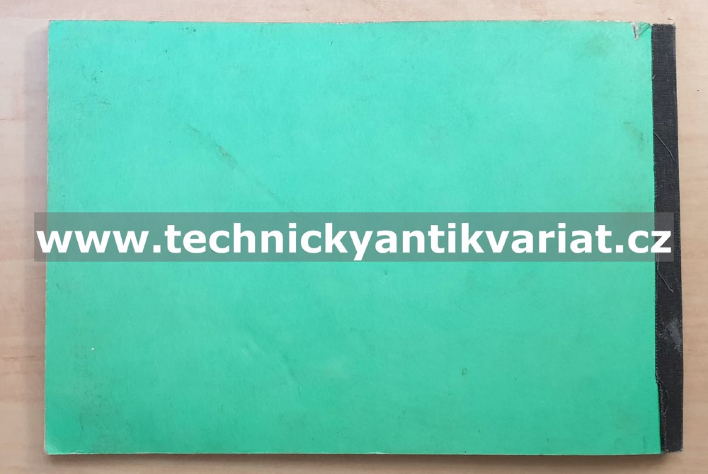 Zetor 7711, 7745 - katalog náhradních dílů DODATEK (1985)