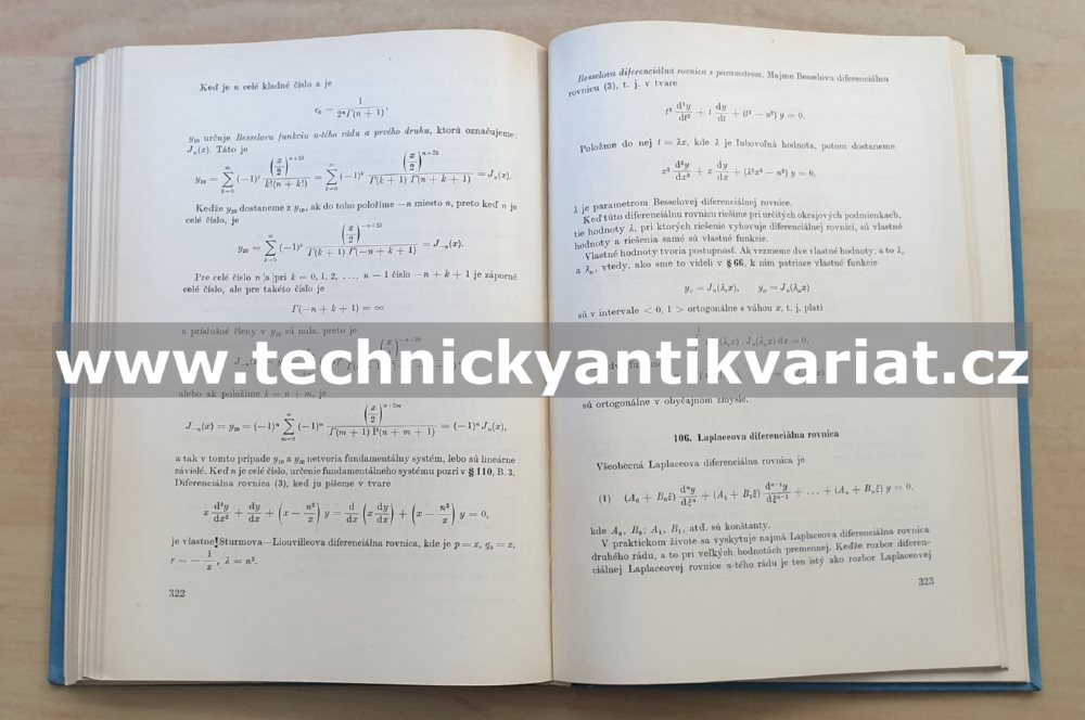 Diferenciálne rovnice I. Jur Hronec (1960)