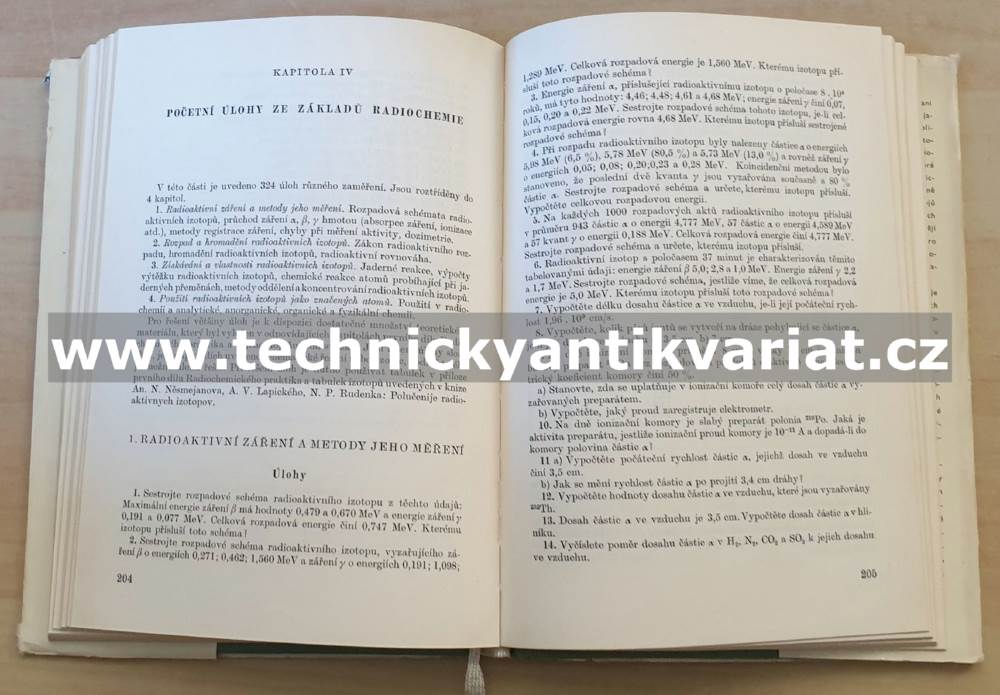 Radiochemické praktikum II. - Něsmejanov (1964)