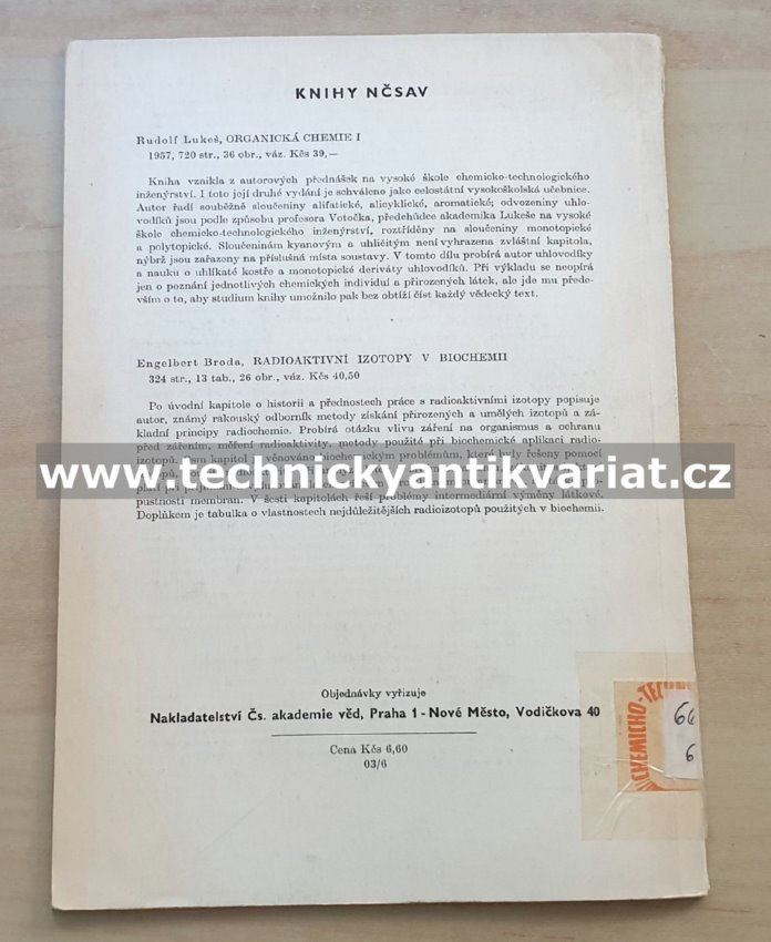 Synthesy a reakce organokřemičitých sloučenin - Vladidmír Bažant (1961)