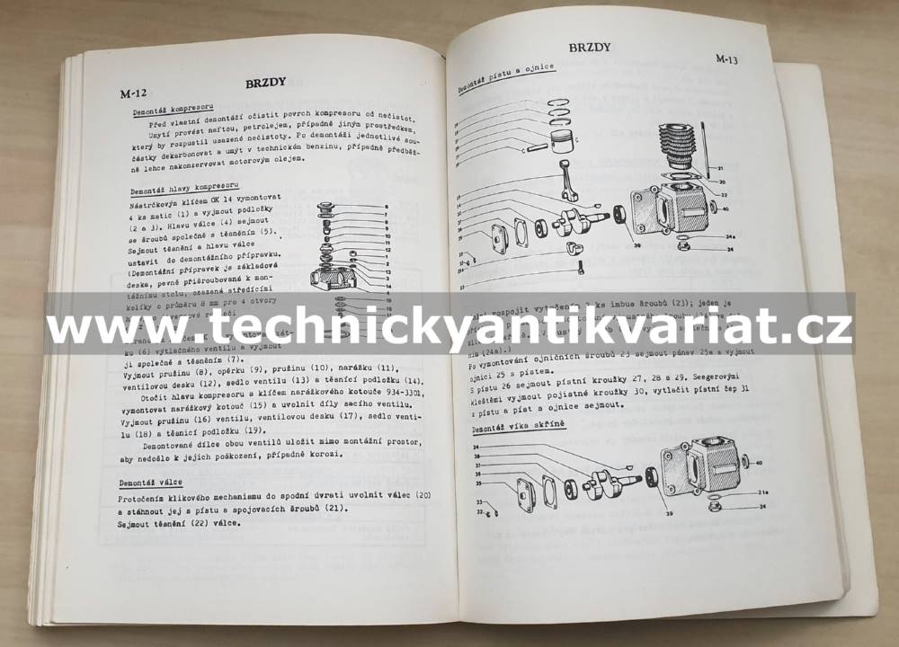 Avia A31 - dílenská příručka (1985)