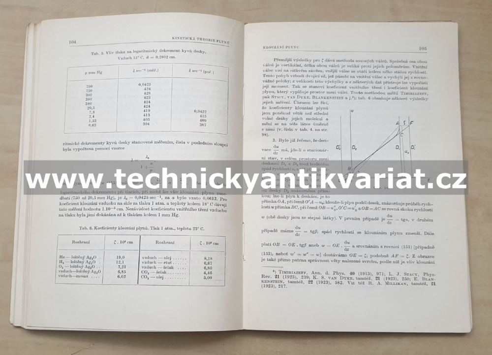 Kinetická theorie plynů - František Záviška (1951)