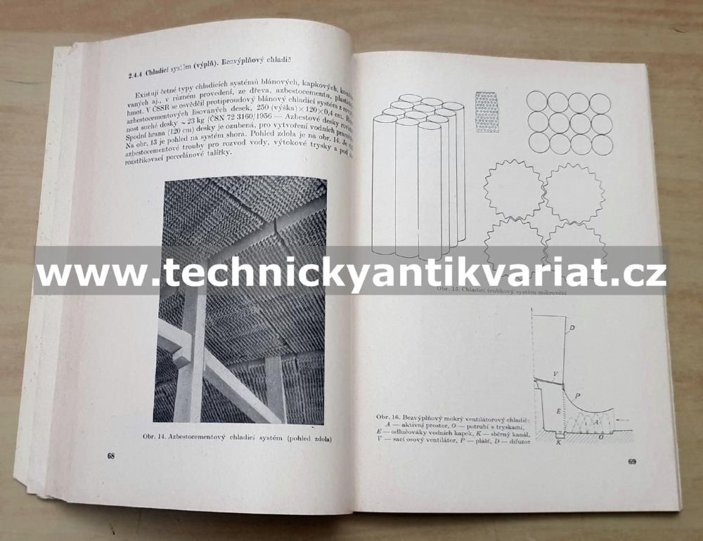 Atmosférické chladíče a chladící věže - Šapošnikov, Posselt, Pomajzl (1977)