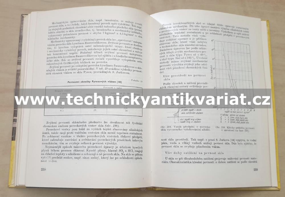 Technické sklo - V. Balcar, V. Vykouk (1960)