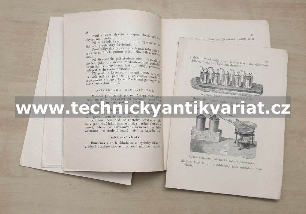 Technologie zpracování žesti III. cídění, leštění, leptání, moření - Karel Hocke