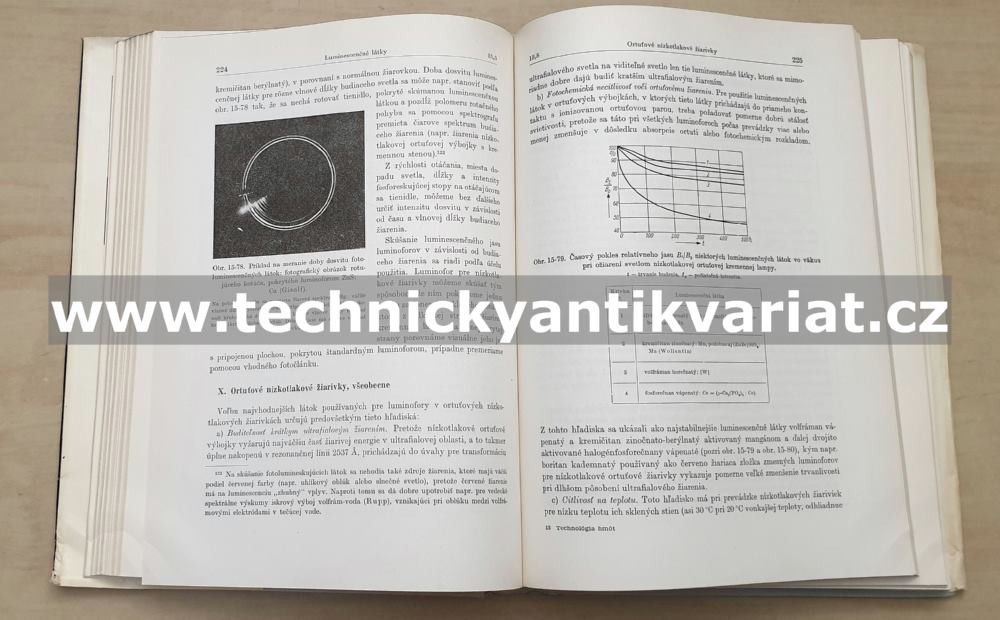 Technologia hmot vákuovej techniky III. pomocné materiály - Werner Espe (1962)
