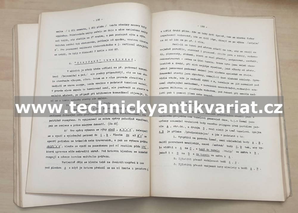 Stavitelství tunelové - Karel Špaček (1932)